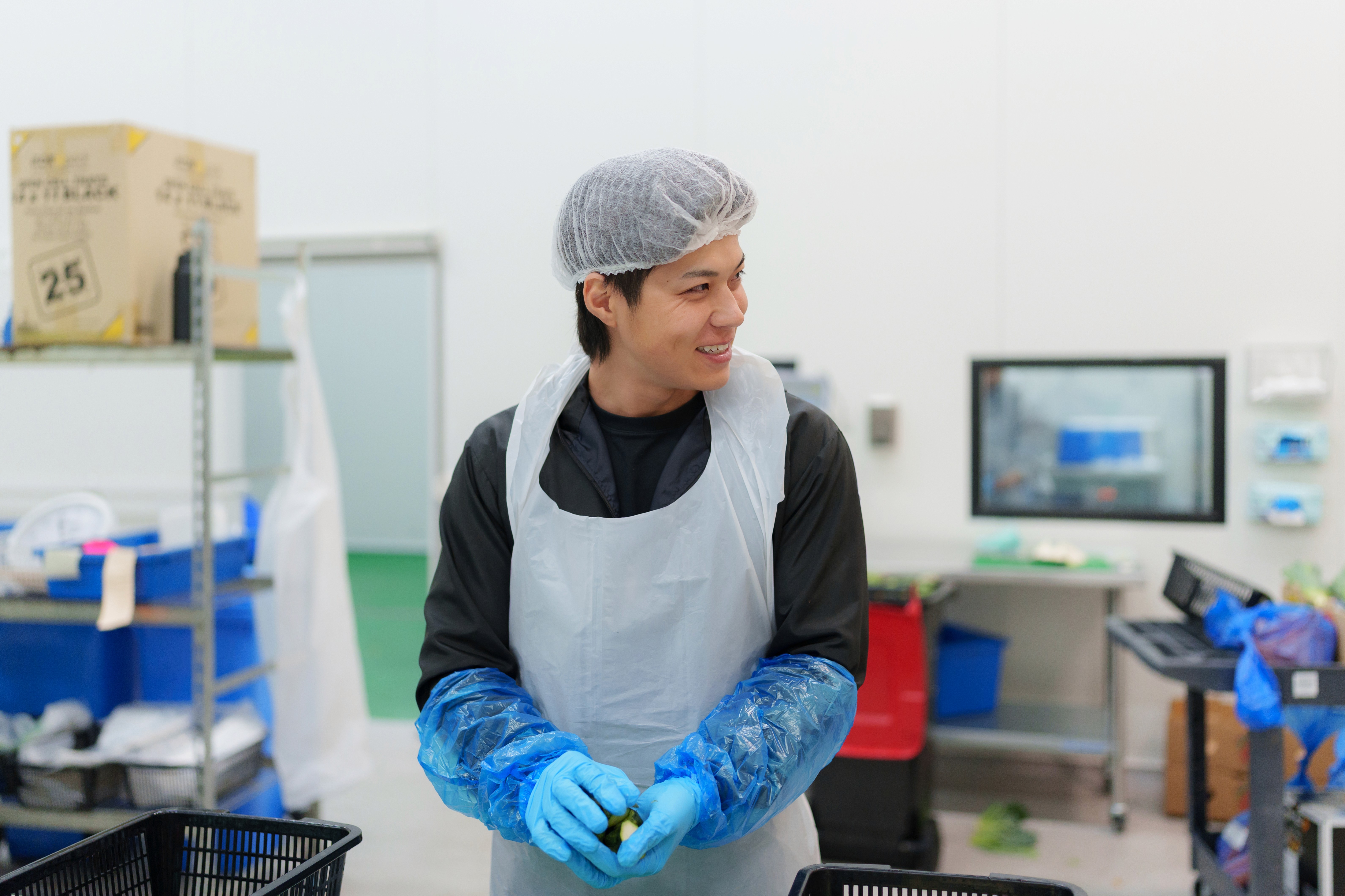 Truck parked in front of Warehouse