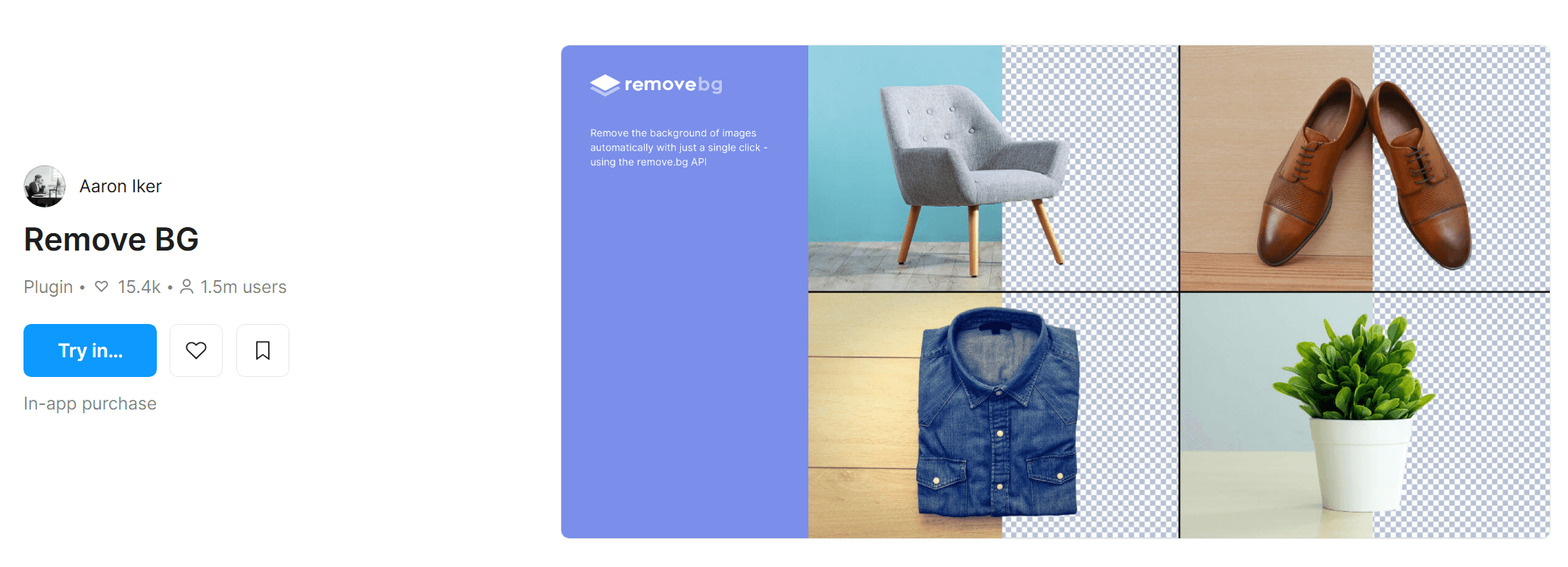 Remove BG Figma plugin