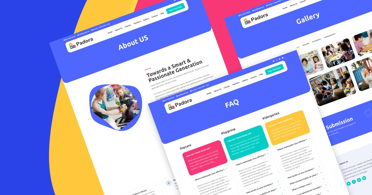 Brite Beginnings School website homepage built with Framer