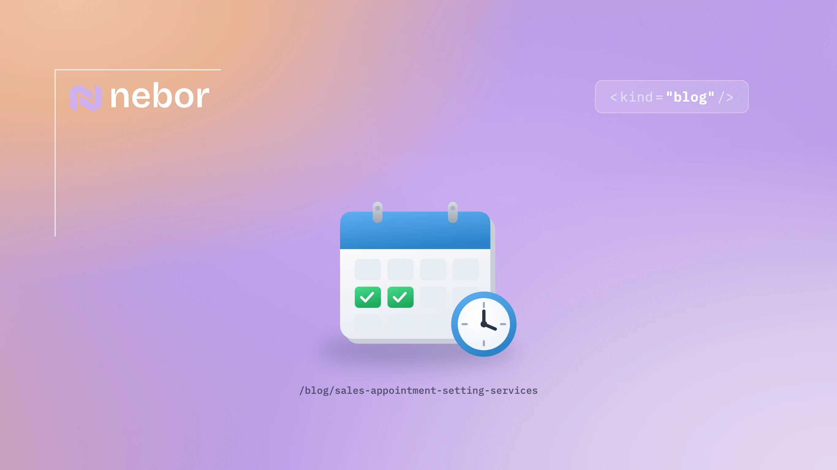 3D calendar booking, representing sales appointment setting services