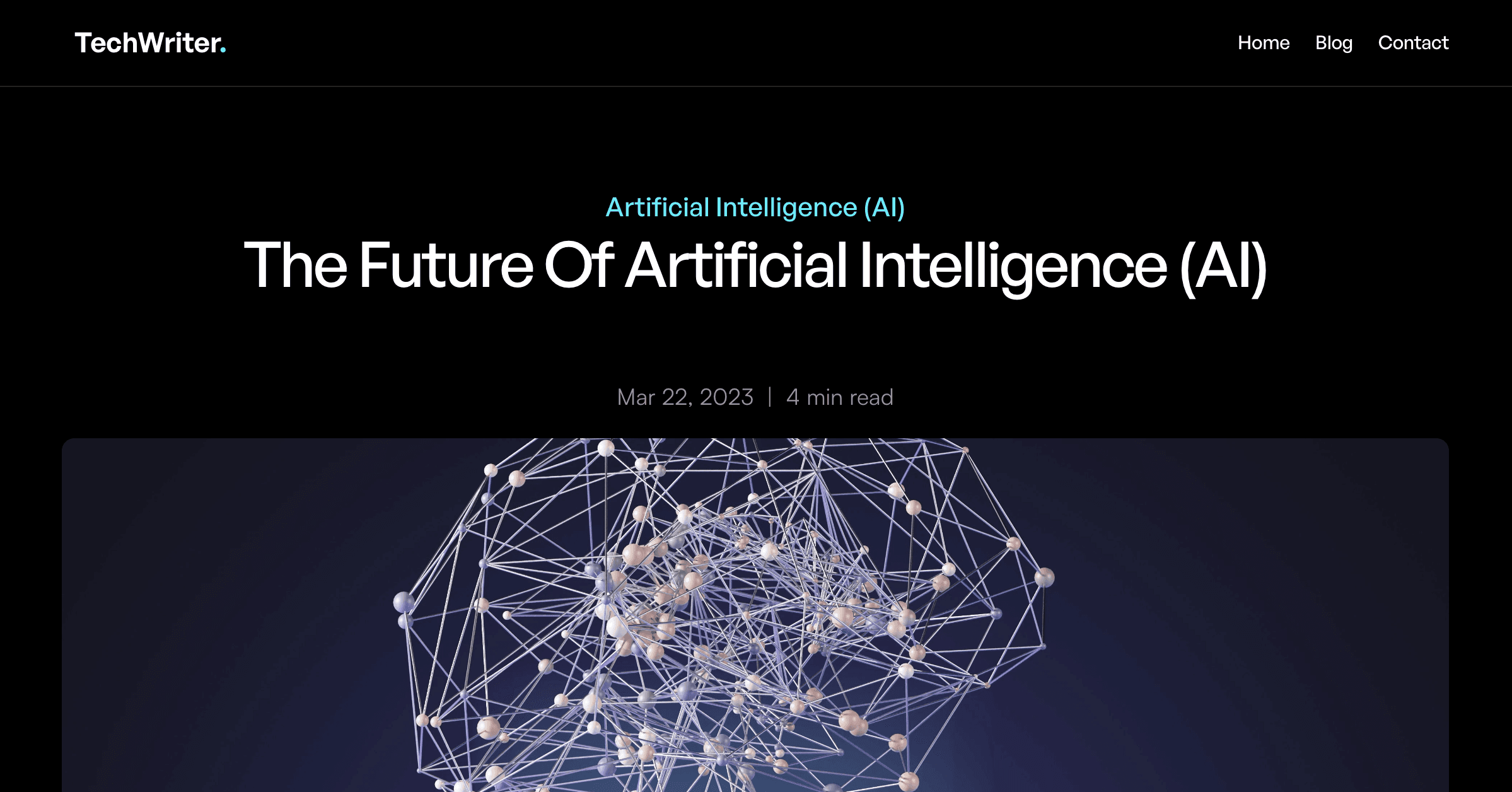 The Future Of Artificial Intelligence (AI)