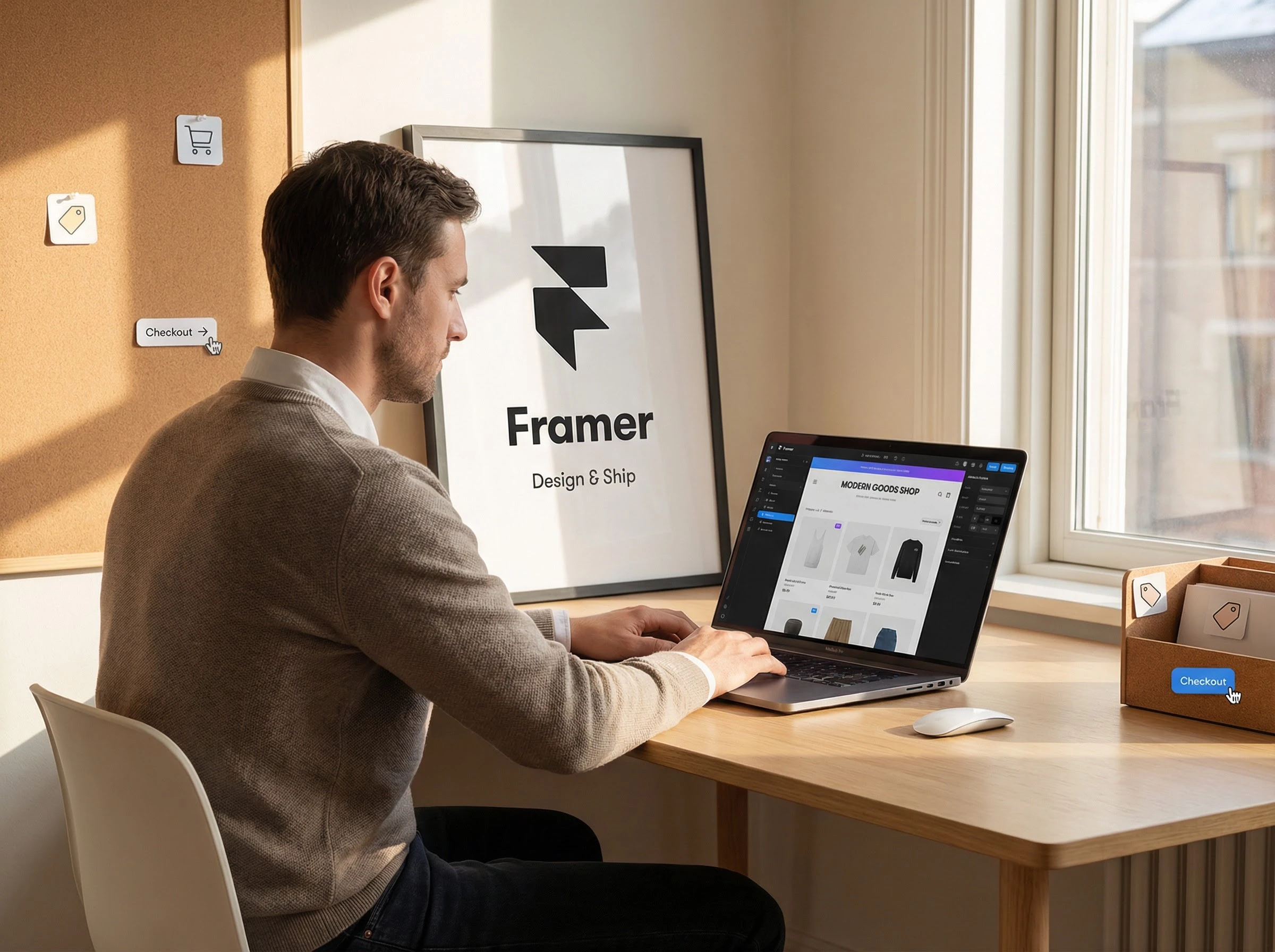 Framer ecommerce