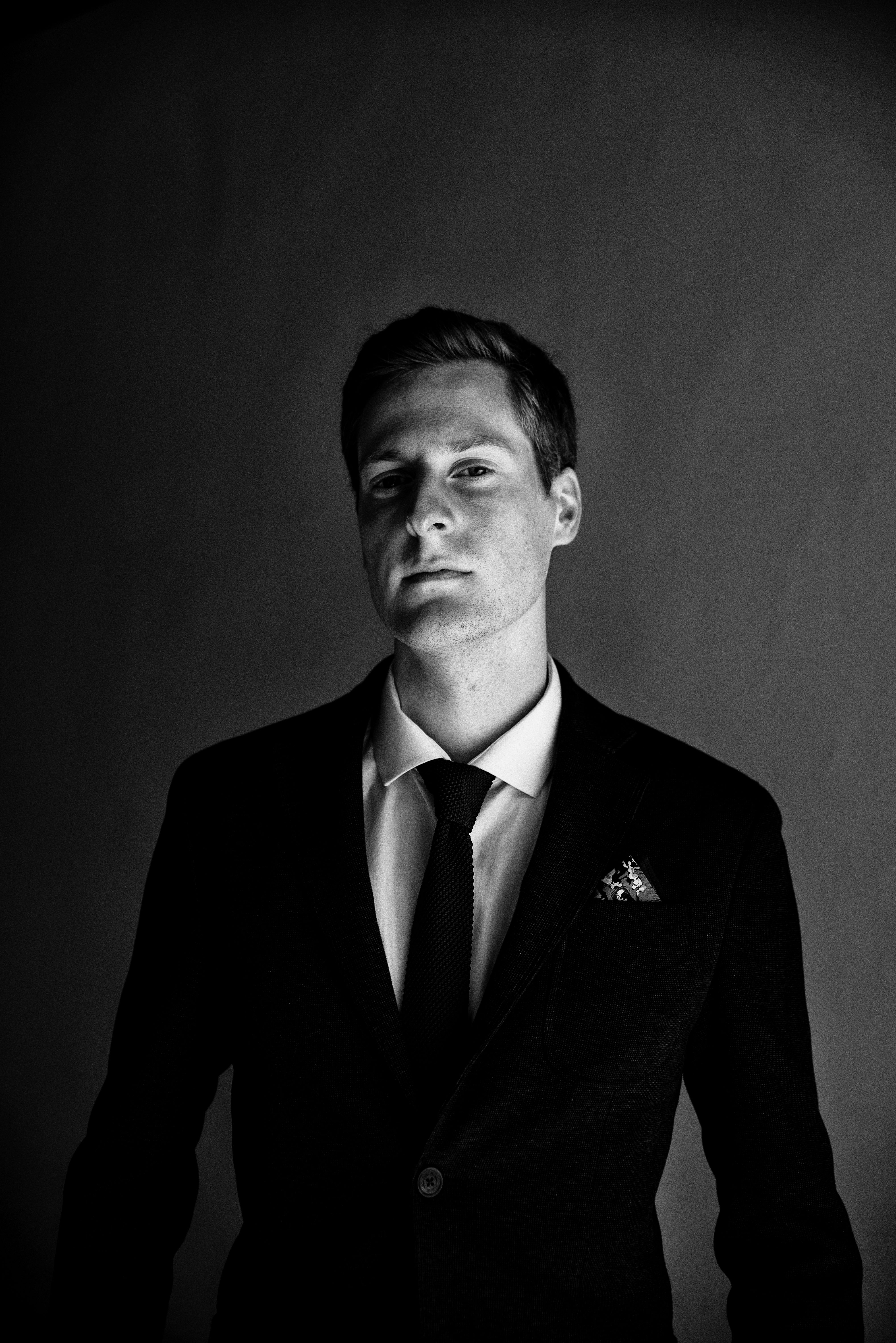 Black and white profile picture of Rich Munro - the CTO of KanataQ