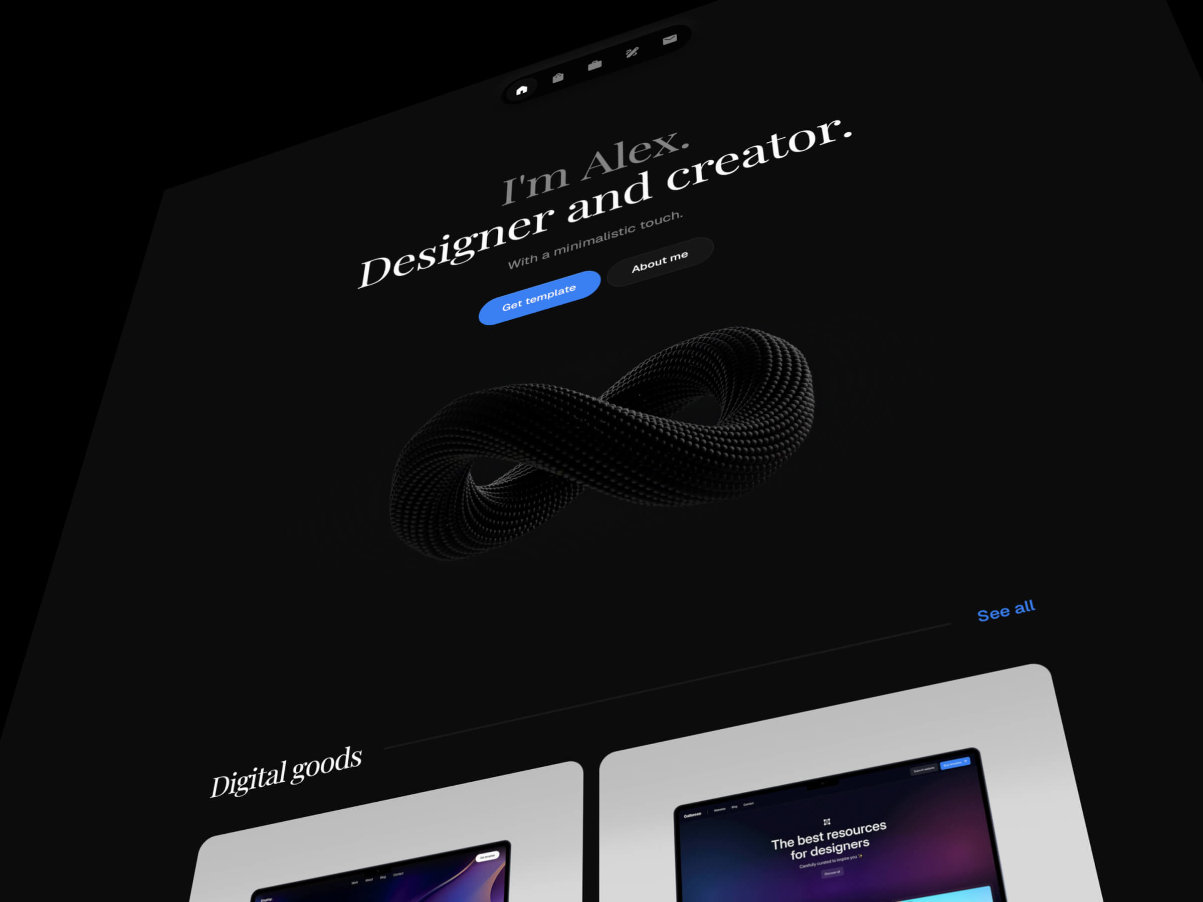 Display - Framer Personal Template