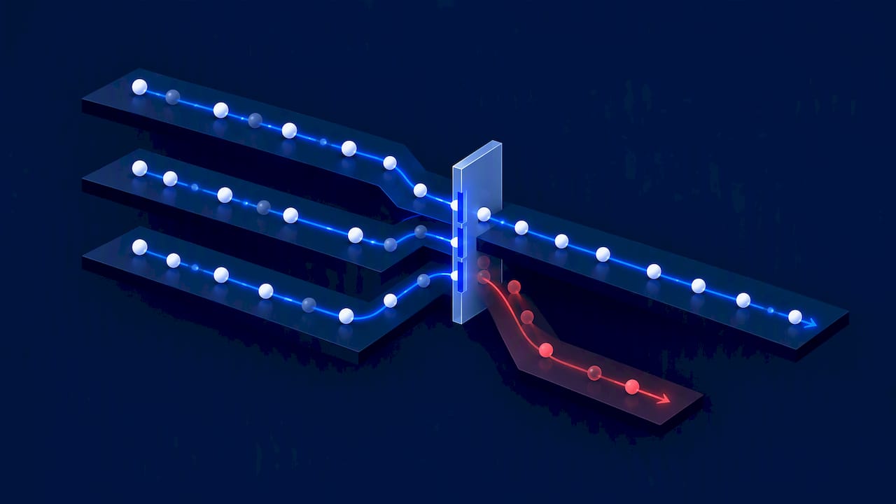 Three venue streams mapped for divergence detection