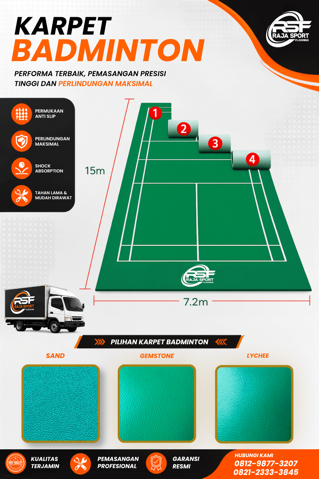 Jual Karpet Badminton