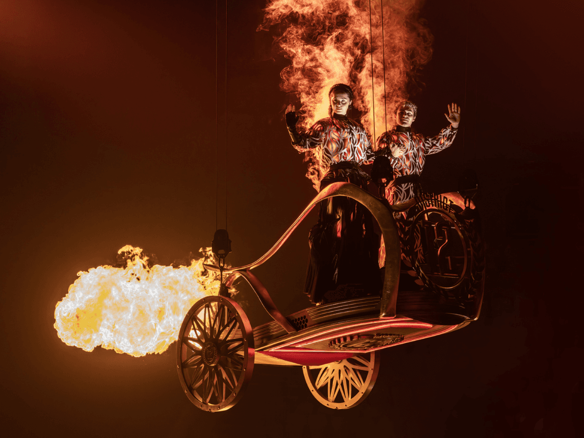 Book The Hunger Games: On Stage tickets at Troubadour Canary Wharf Theatre. Suzanne Collins adaptation with projection mapping and live action.