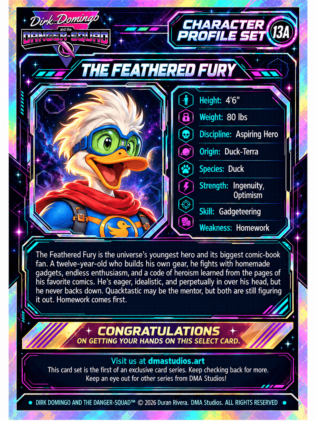The Feathered Fury card back