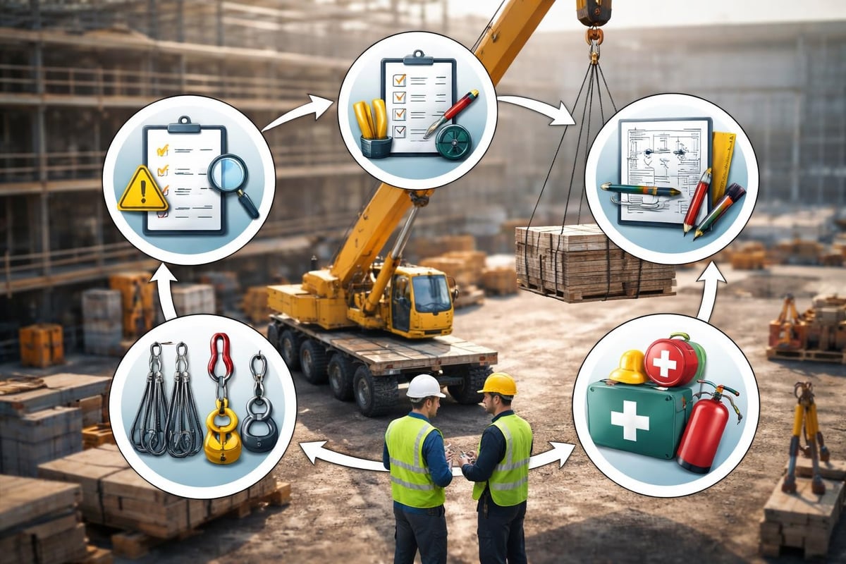 Lifting operation planning