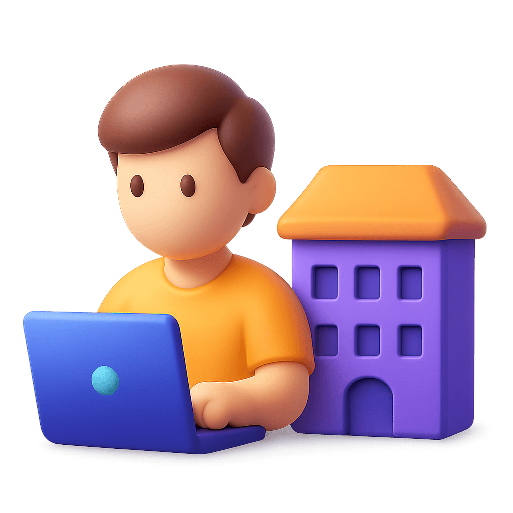 3D icon of an astronaut, who is the company logo of astro.tax