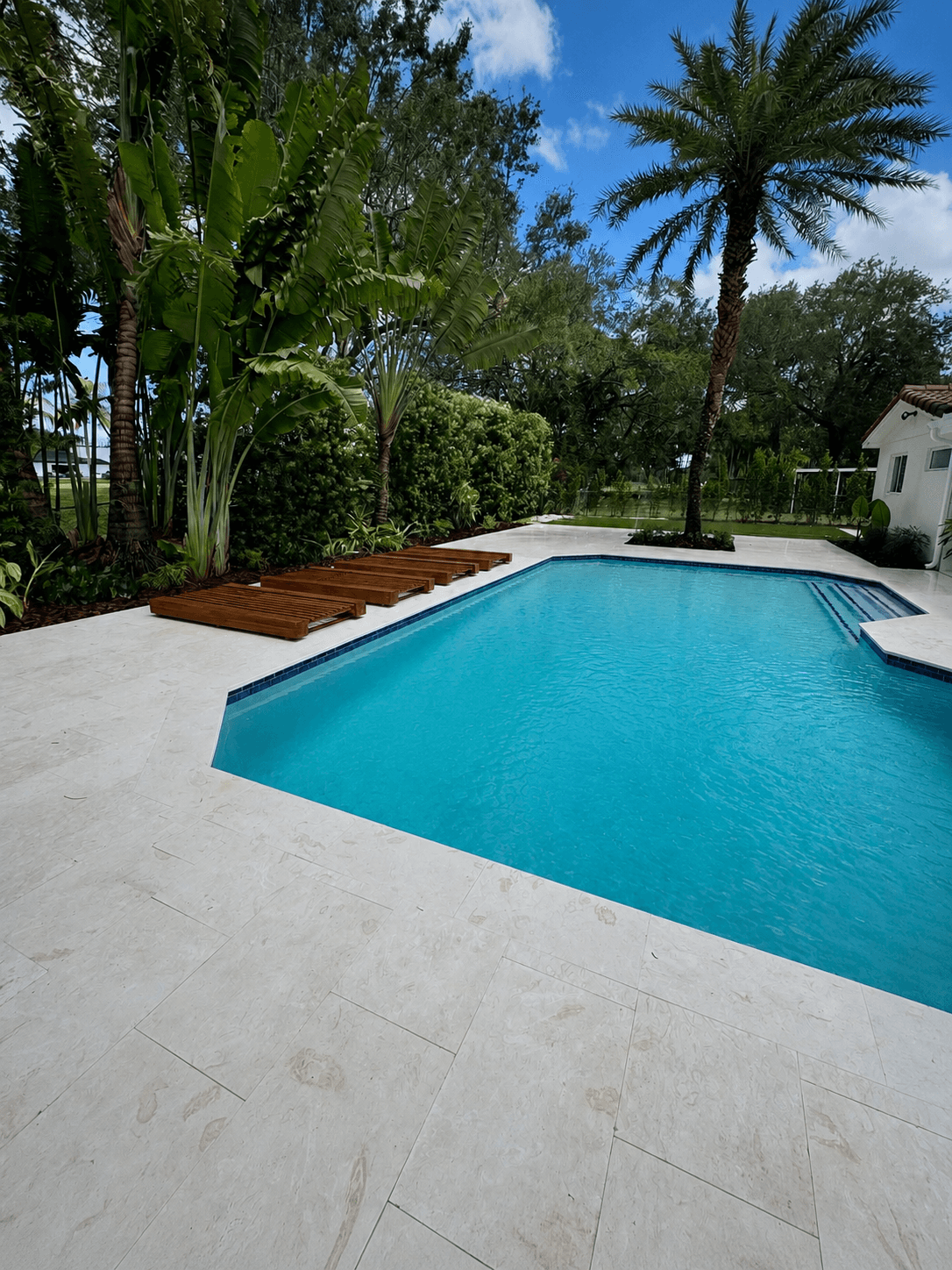pool reparation fihished
