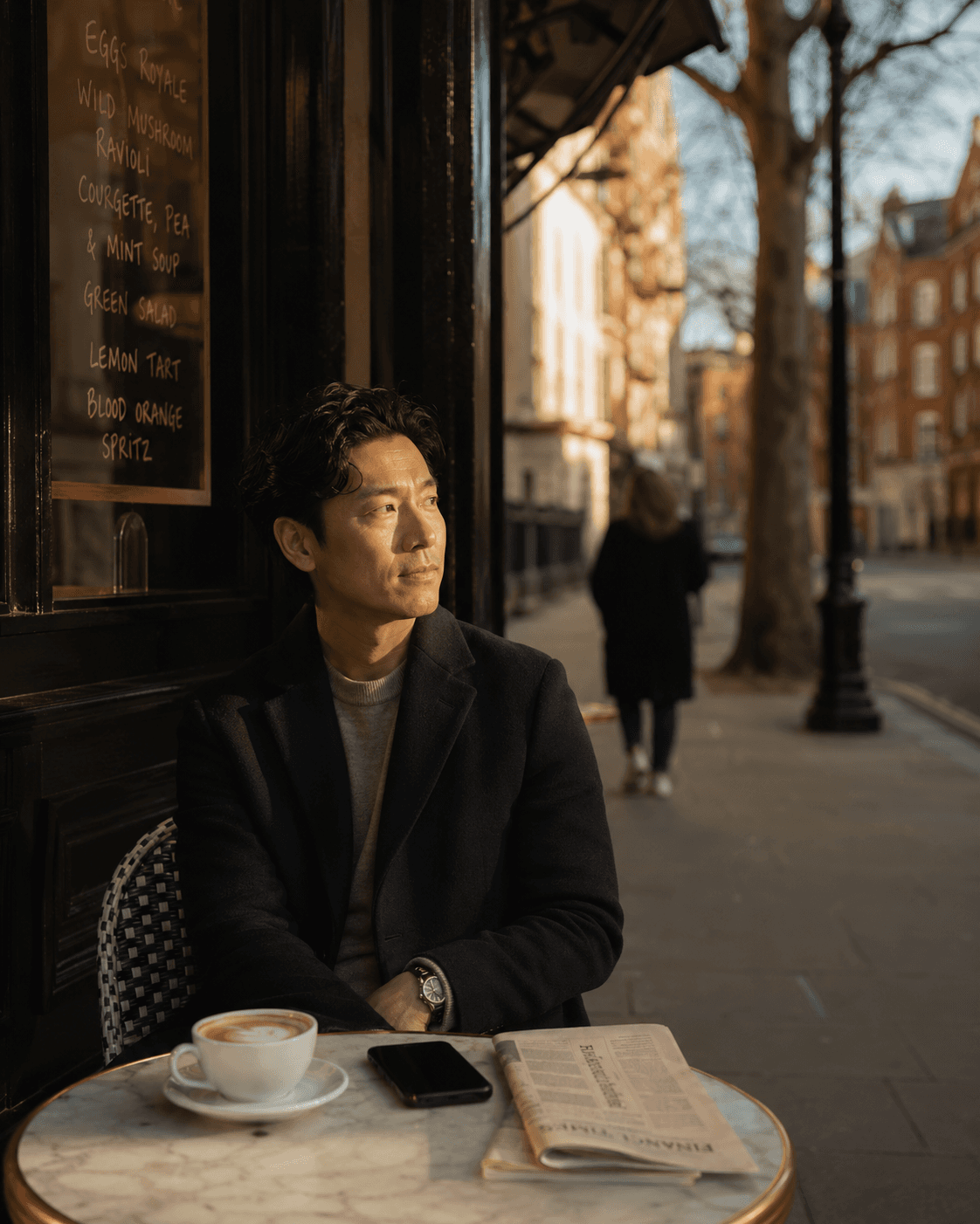 Environmental portrait photograph of a man