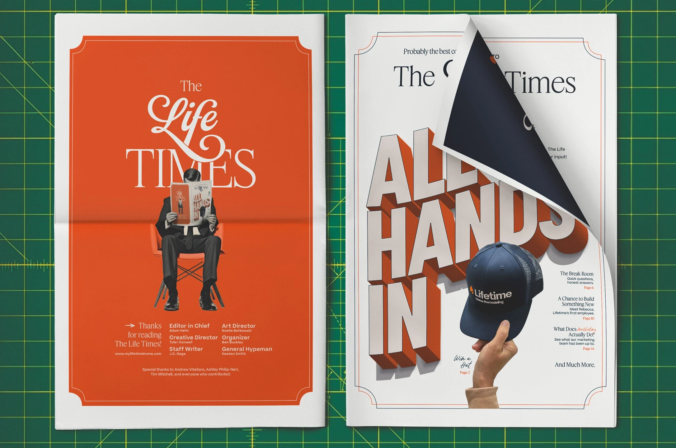 The Life Times front & back cover