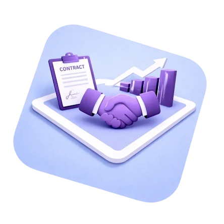 Employee working on their laptop