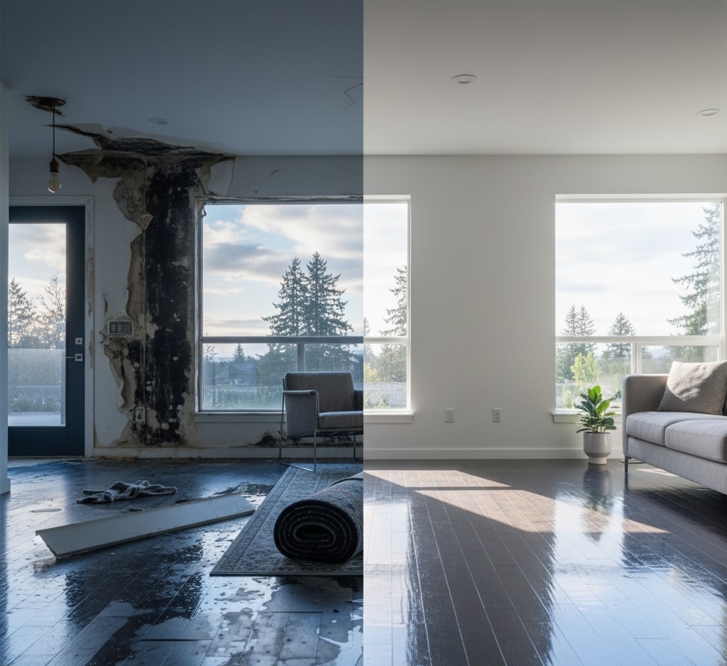 Professional restoration service in Woodburn