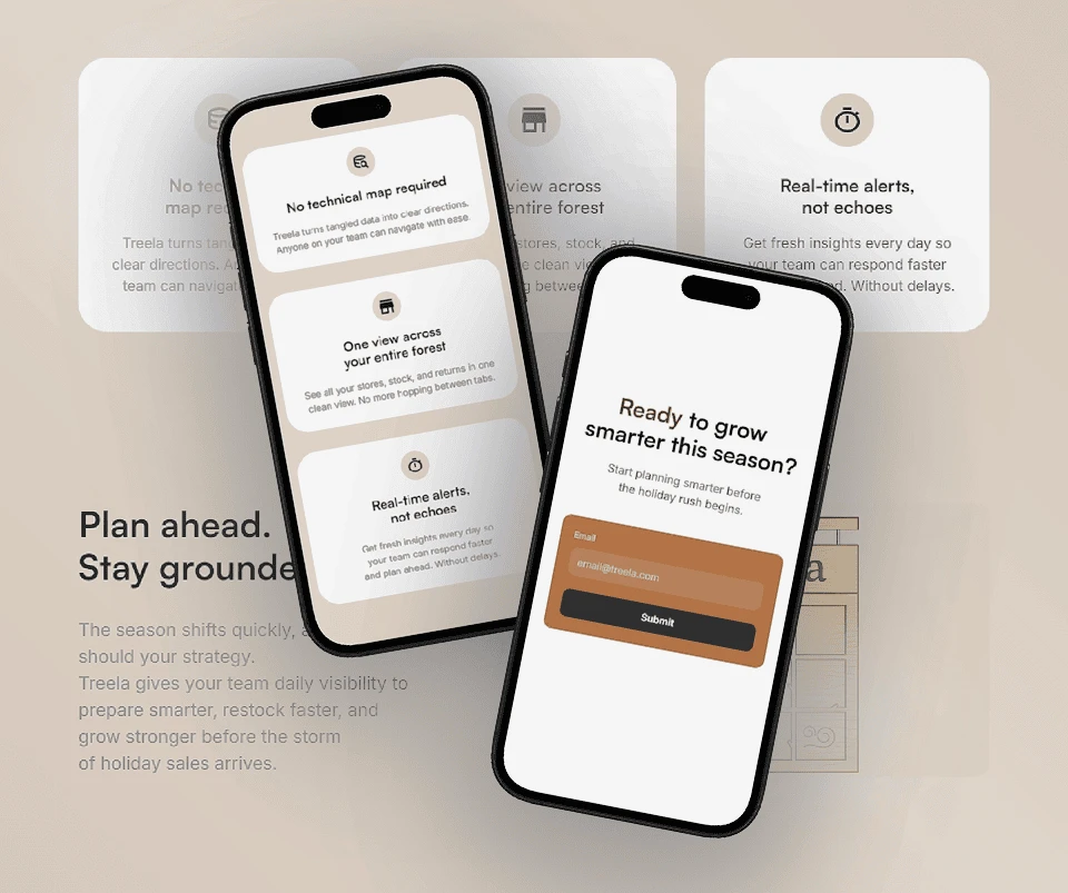 Treela Mockup Mobile