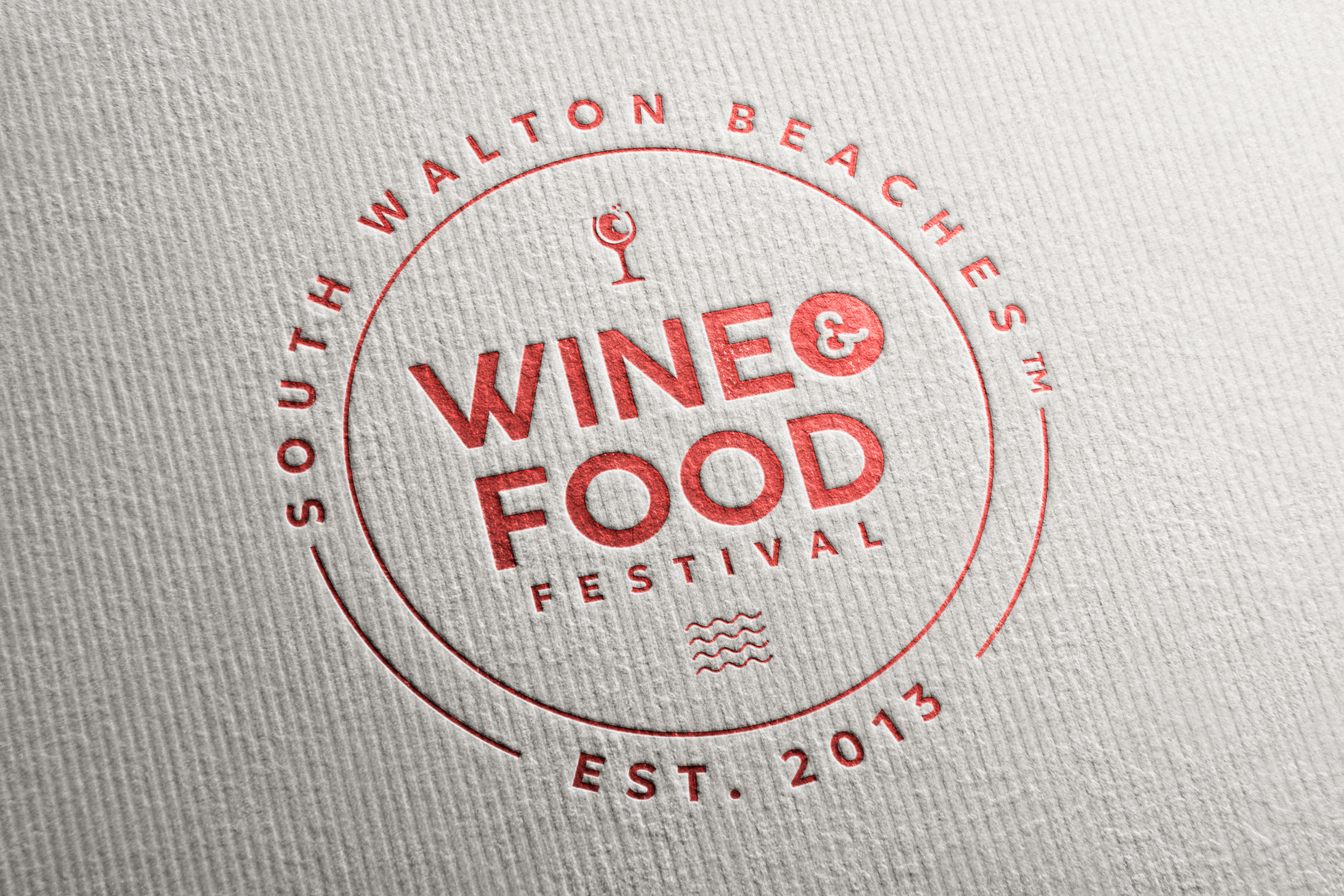 South Walton Beaches Wine & Food Festival Logo