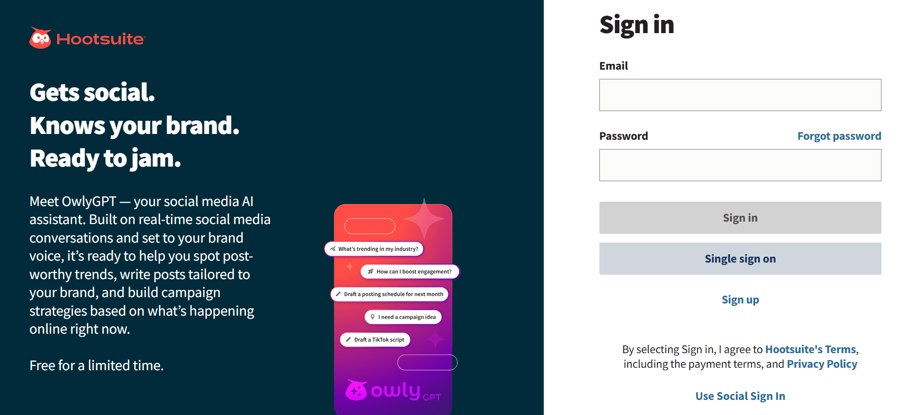 hootsuite - Lead Nurturing Tools