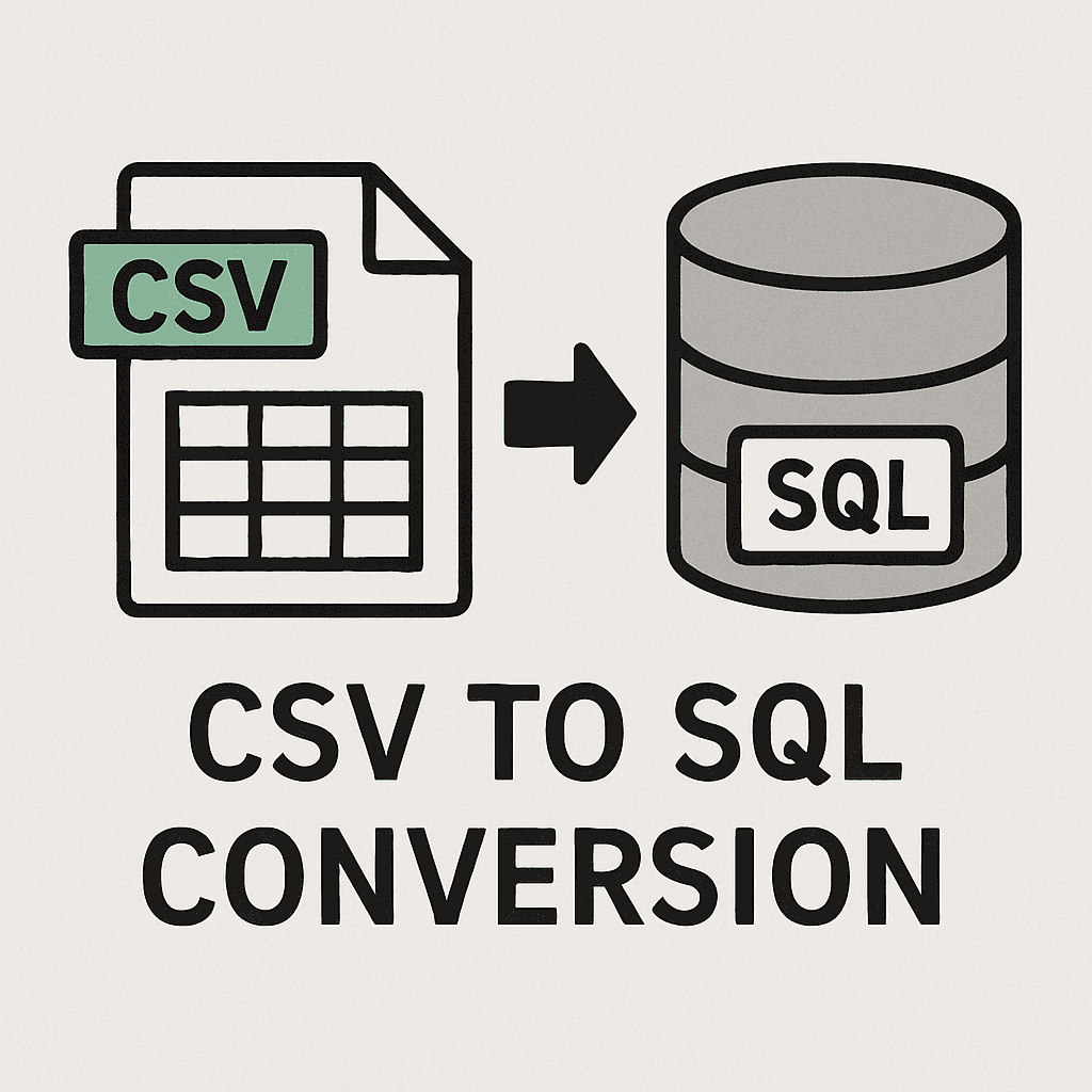 CSV to SQL Conversion