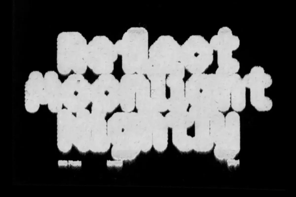 Thermal printed specimen for GYS Pixels