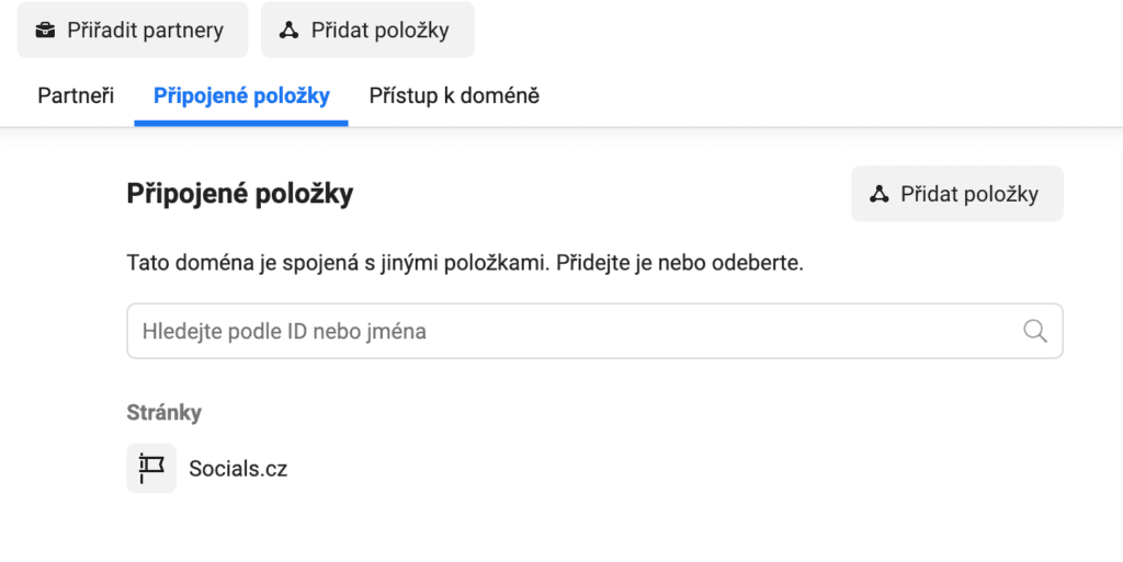 verifikace domeny na facebooku 4