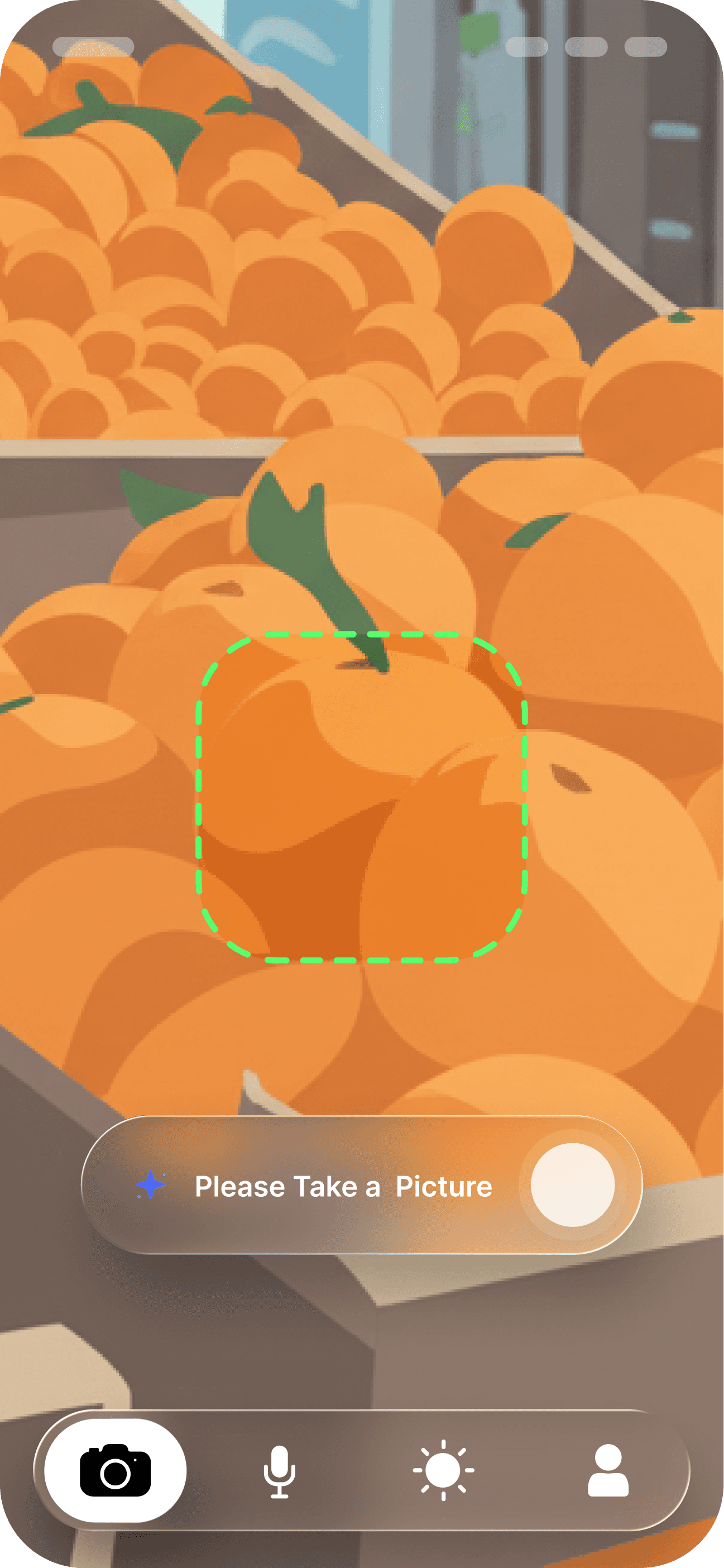 camera page app illustration