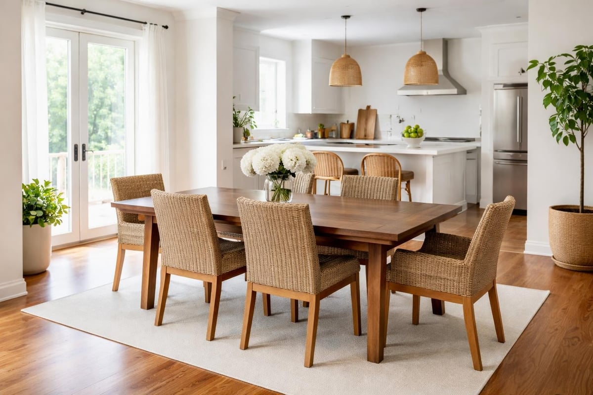 Dining room layout planning