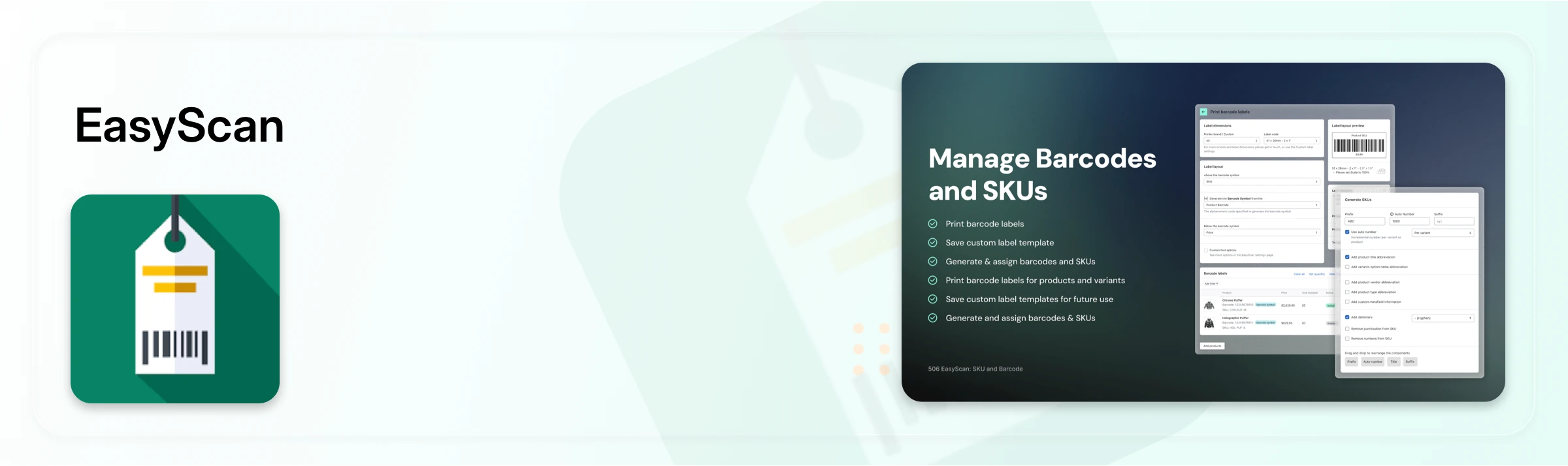 Easyscan shopify stocktake app