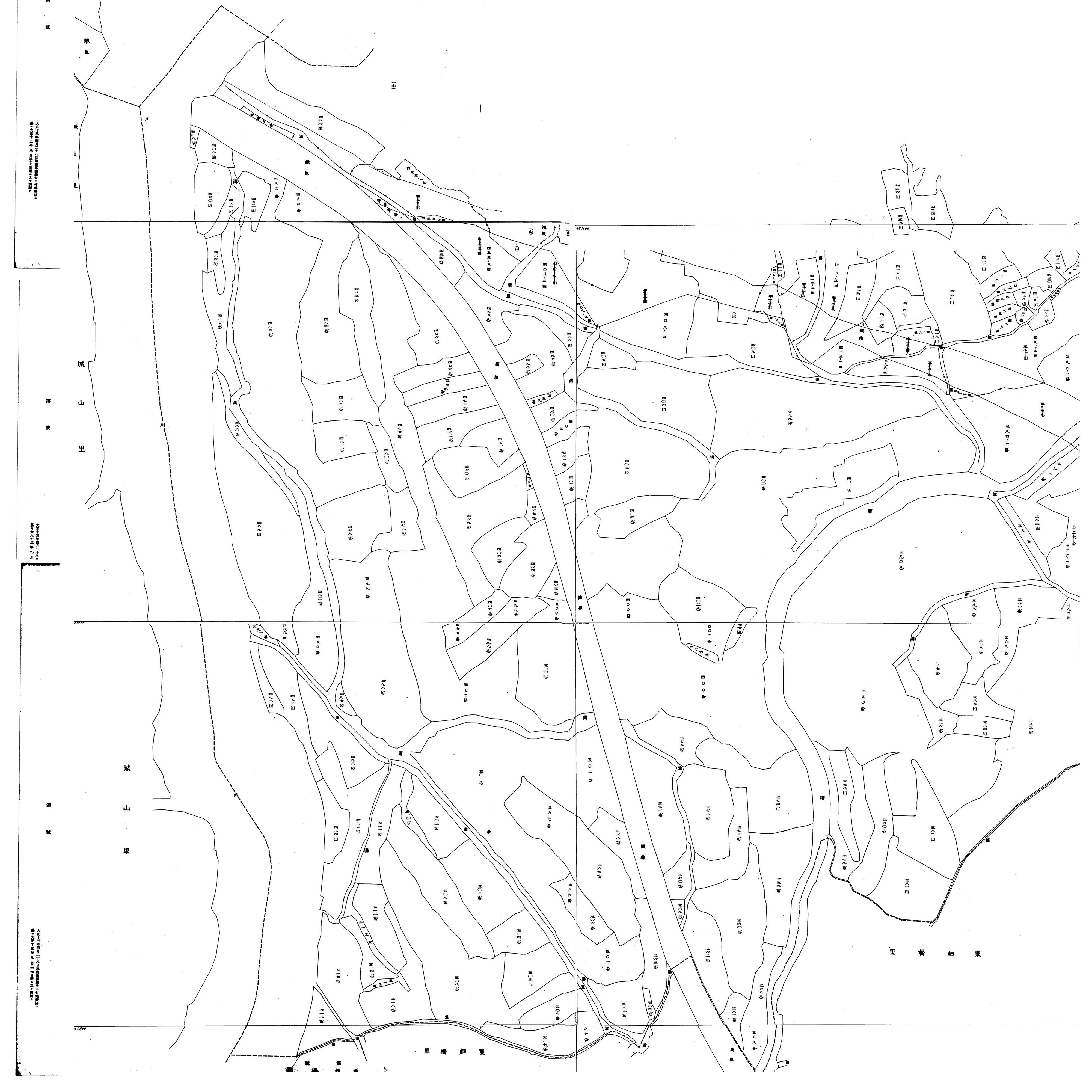 연남동의 얇은 켜: 487과 481 | 1924년 일제강점기 지적도