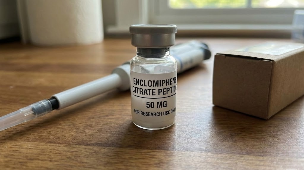 Enclomiphene peptide