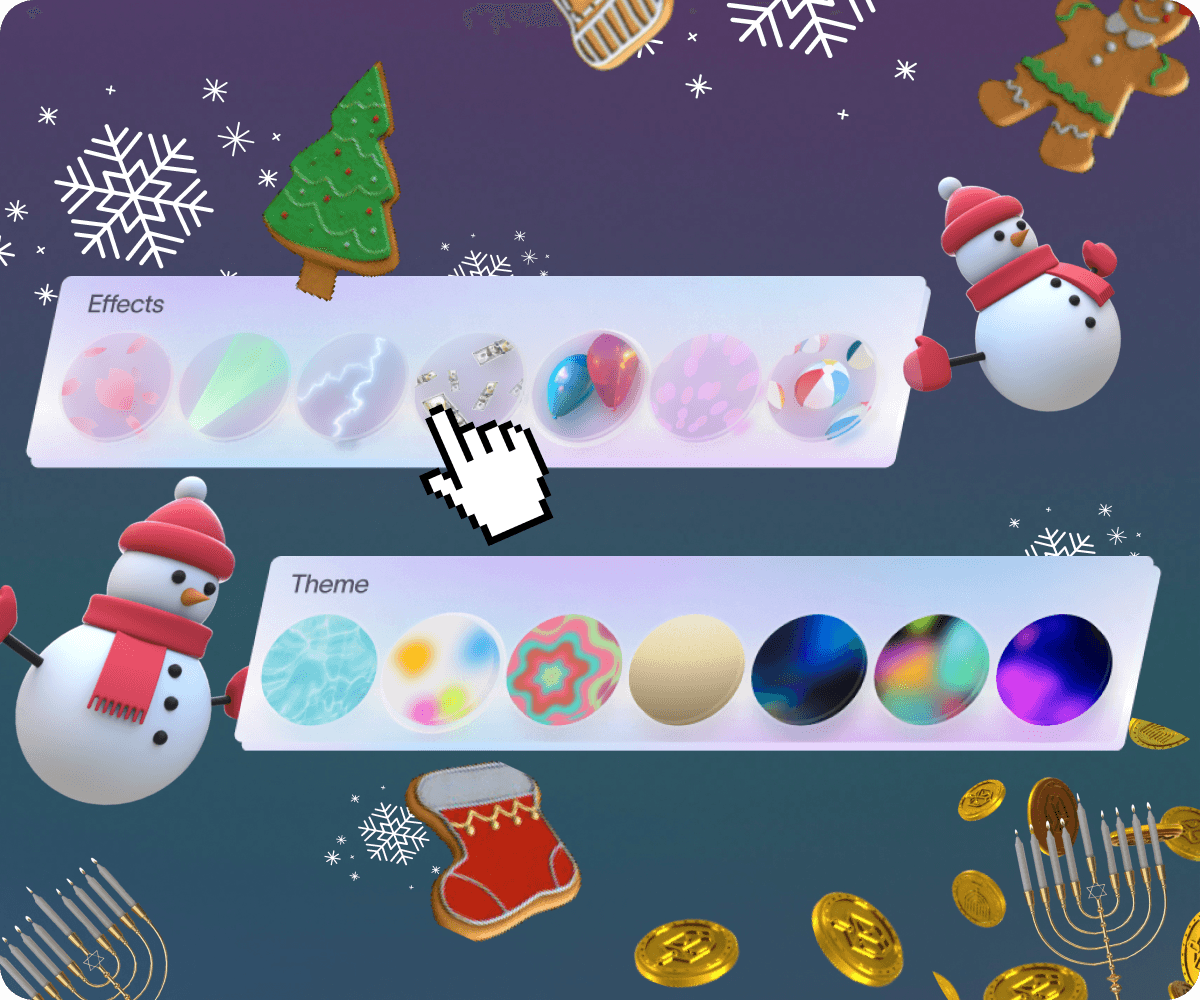 Simple party RSVP link that can be shared with friends 