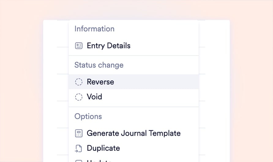 One-Click Entry Reversals