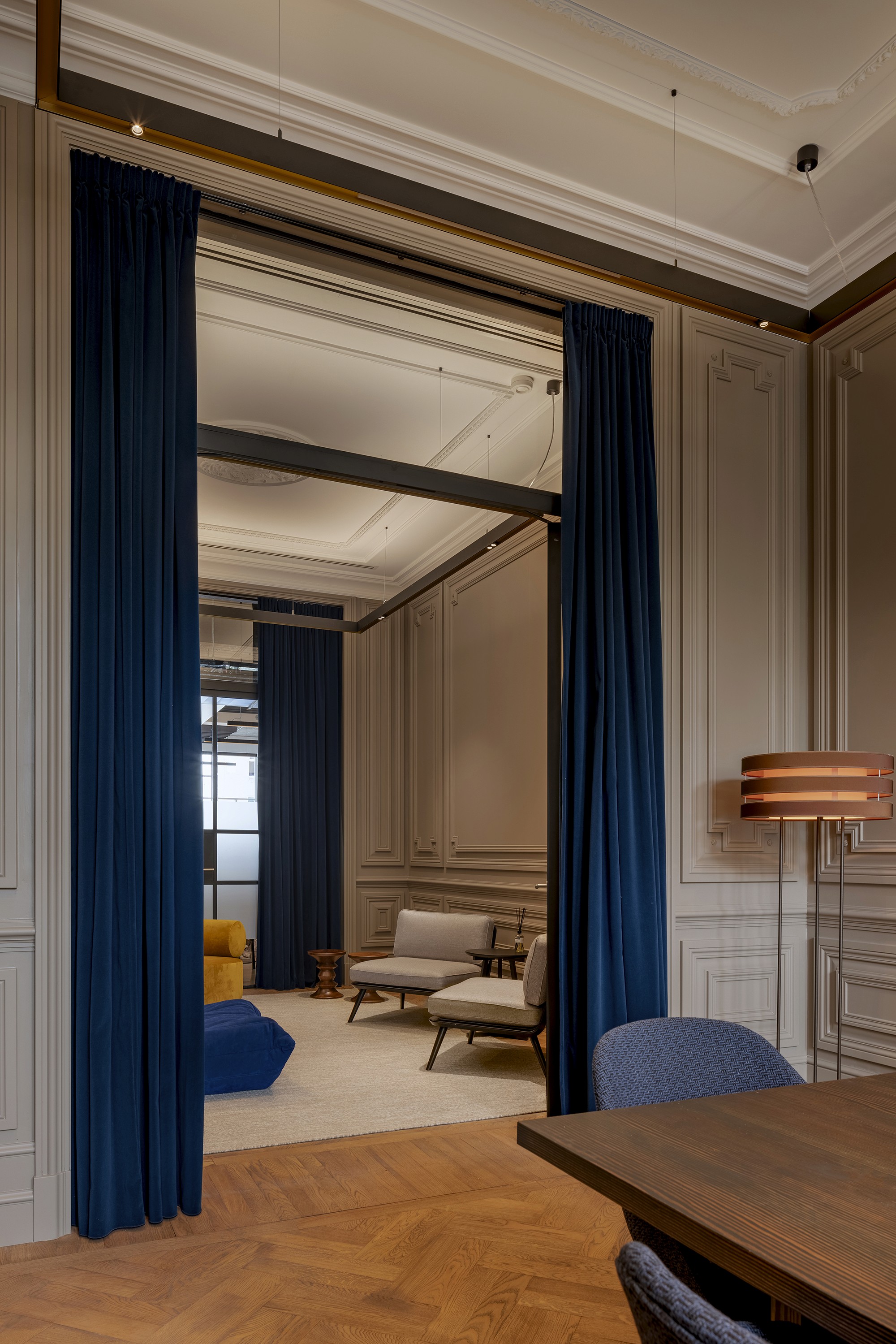 Positive Space - Mollie HQ meeting room lounge