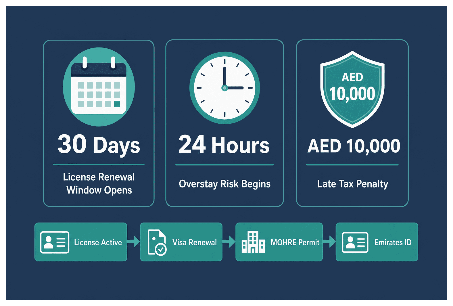 Infographic: Renewing Employee Visas Alongside Your License
