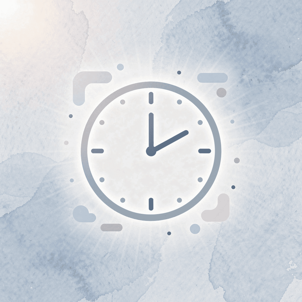 Clock icon representing 30-minute workflow timeframe - AI Document Review