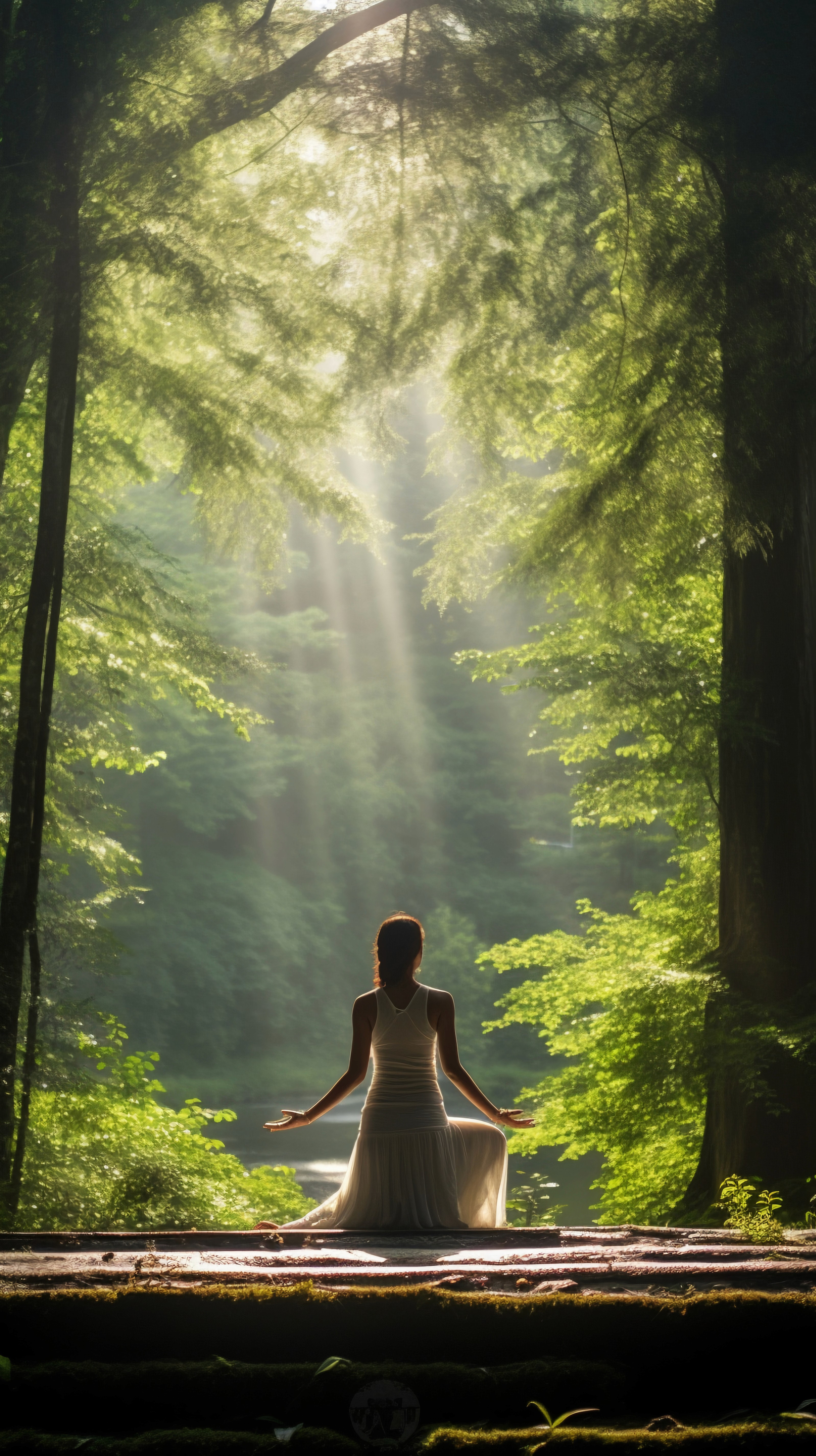 Magestic rain forest meditation