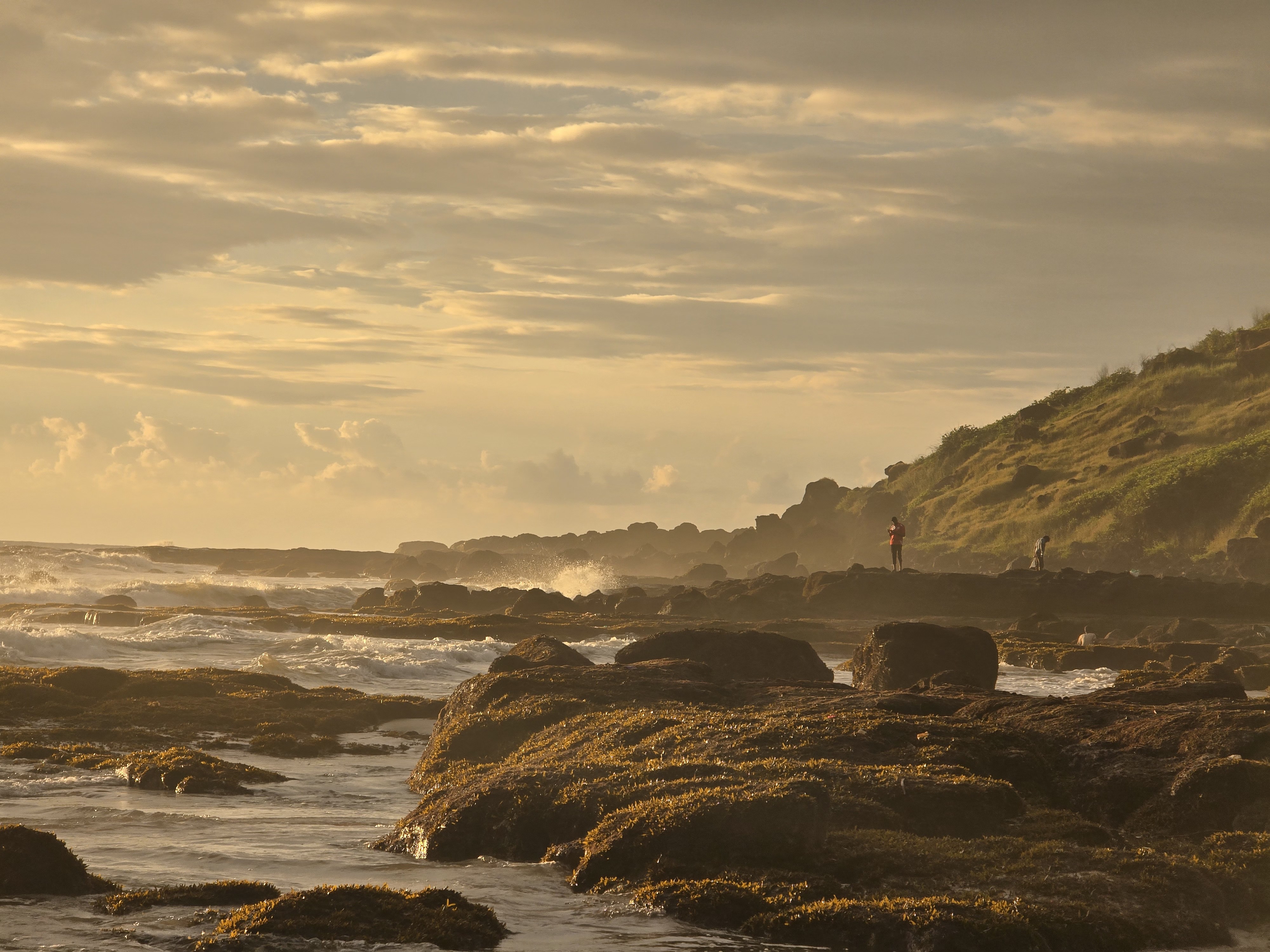 Coastline at golden hour