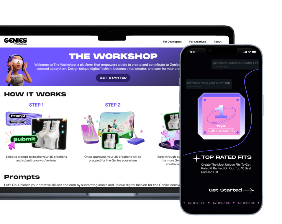 Genies Digital Visual Design