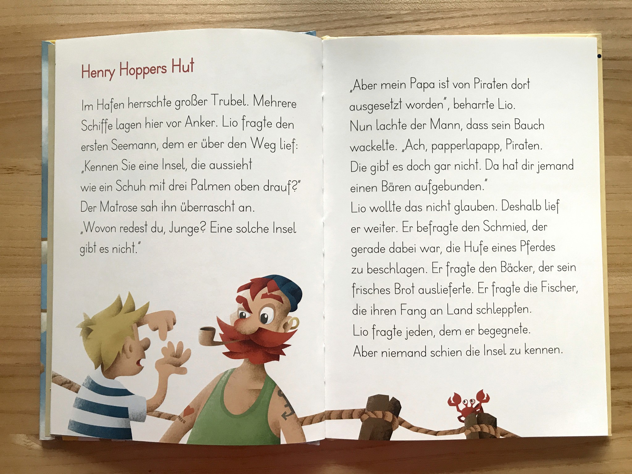 Hilfe, Piraten! Doppelseite