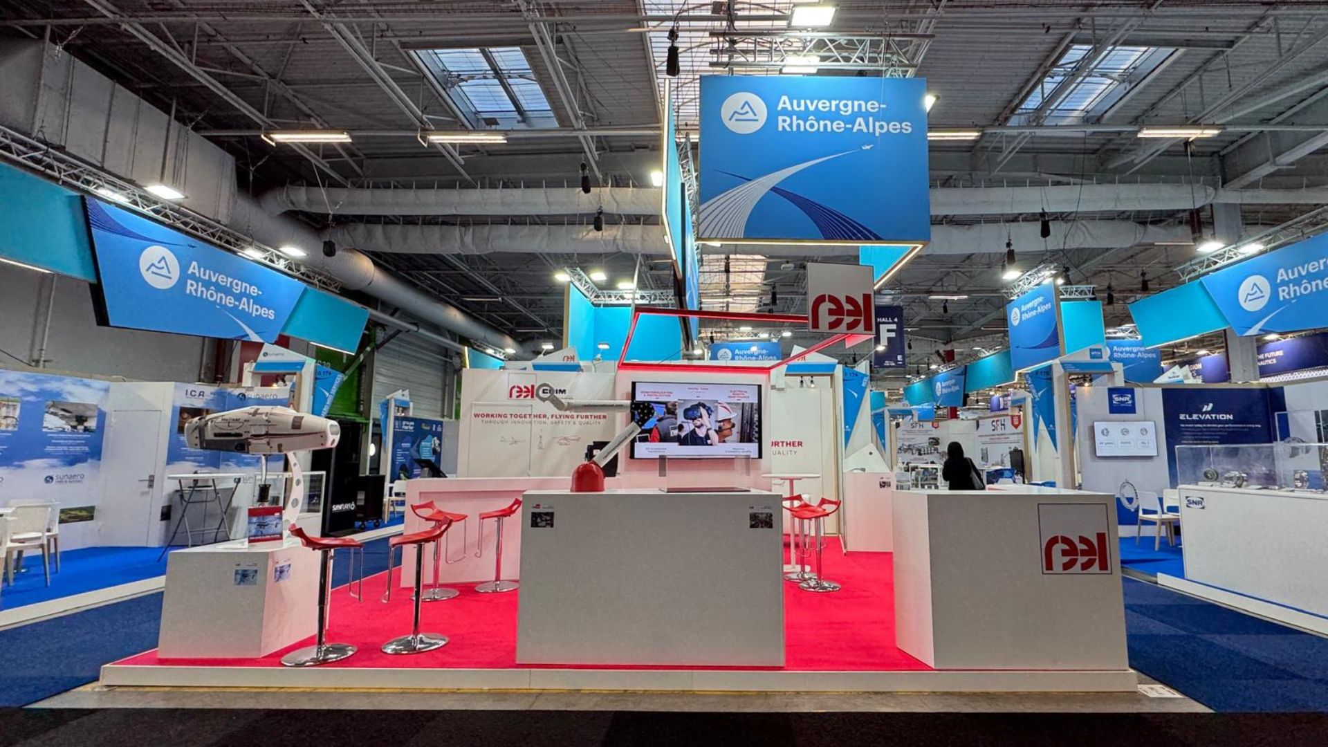 stand reel au siae par expace