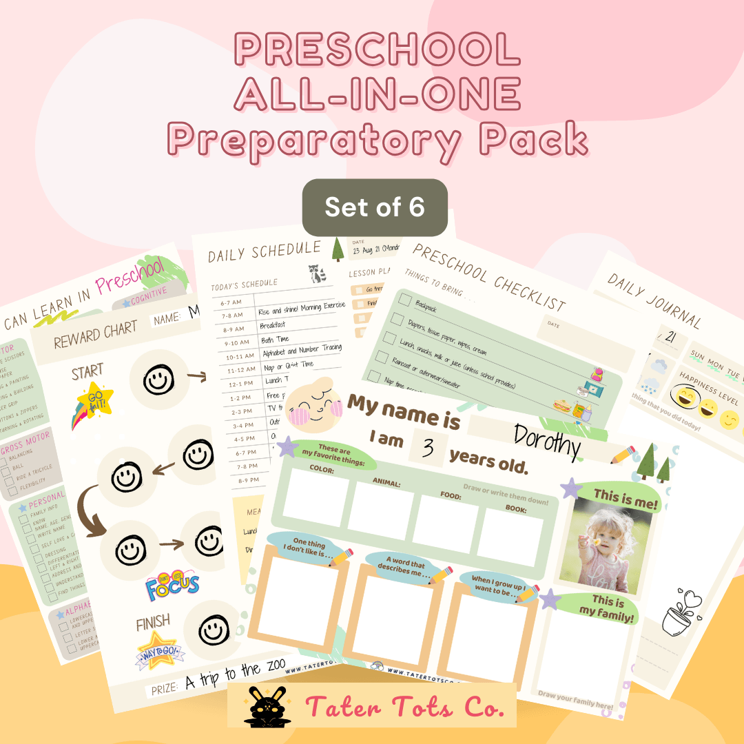 Free Preschool Preparatory Pack