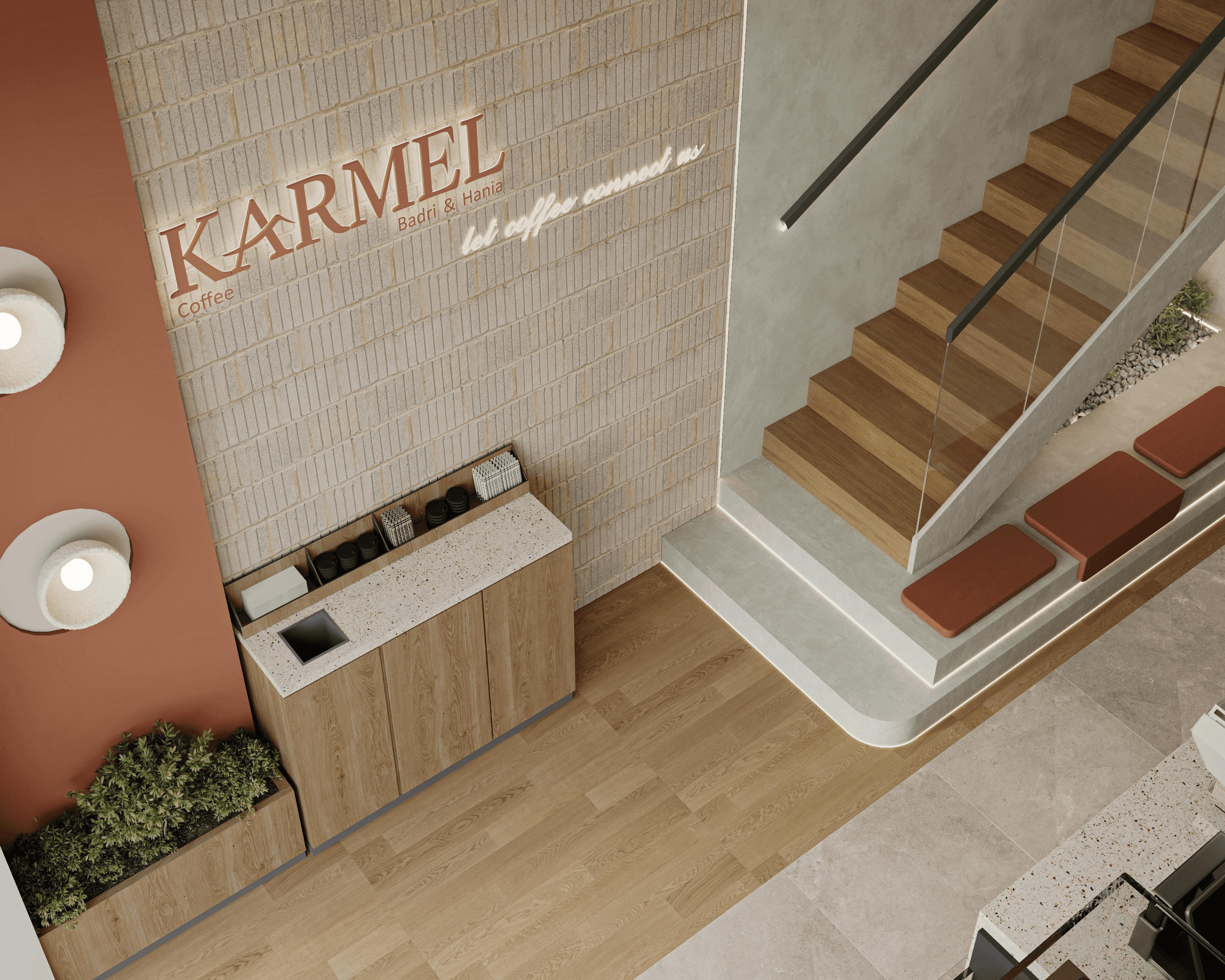 Project showcase image featuring a modern, refined interior.