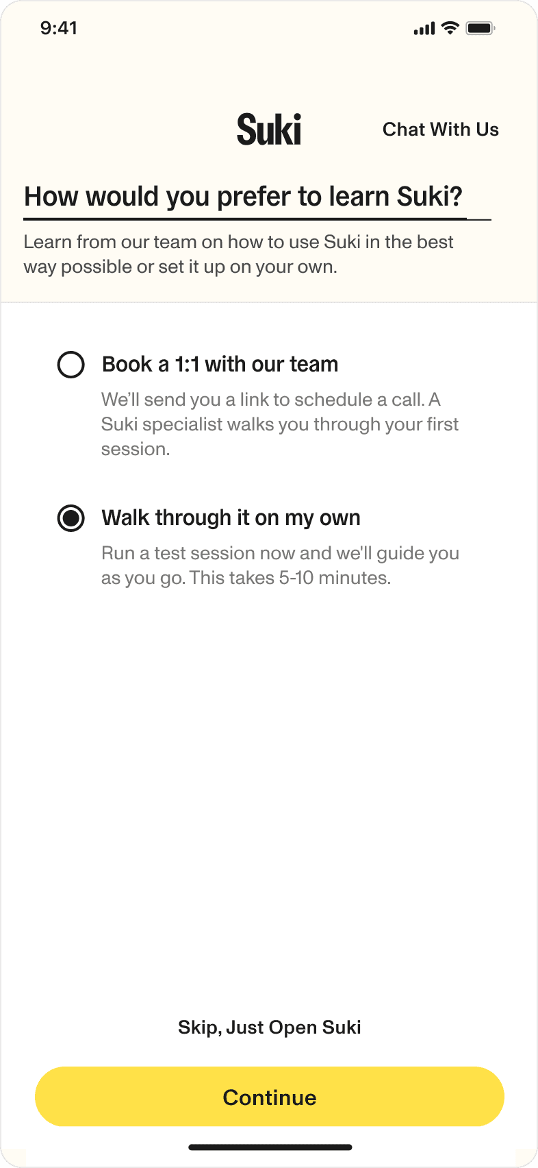 Meditation app image