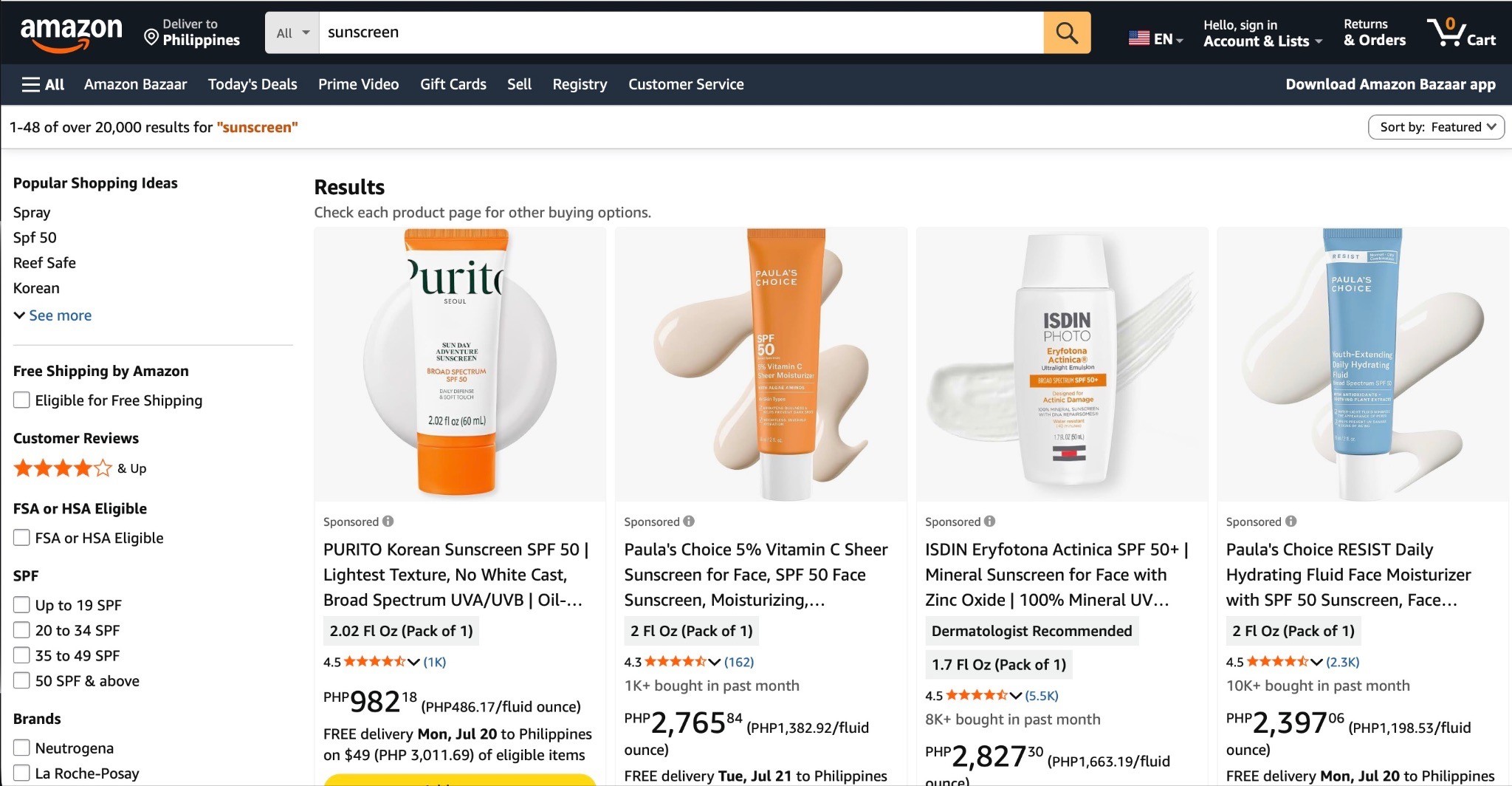 Indexing and keywords in Amazon Listings