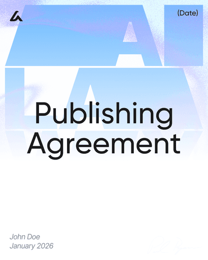 Publishing Agreement