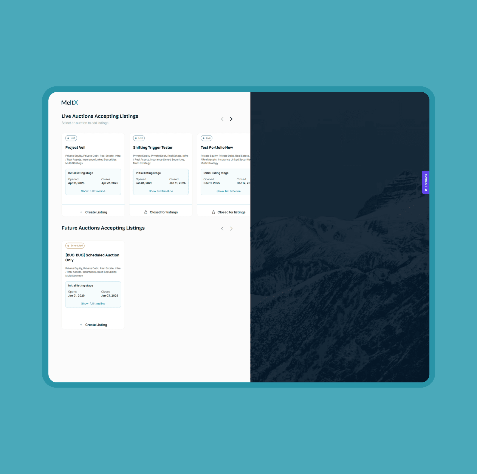 MeltX Case Study Screenshot