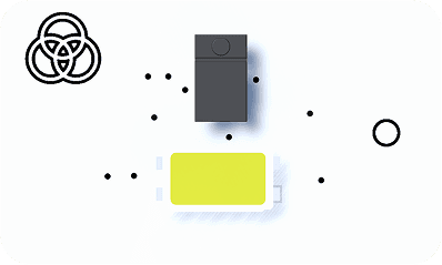 an abstract image of a purple and pink object