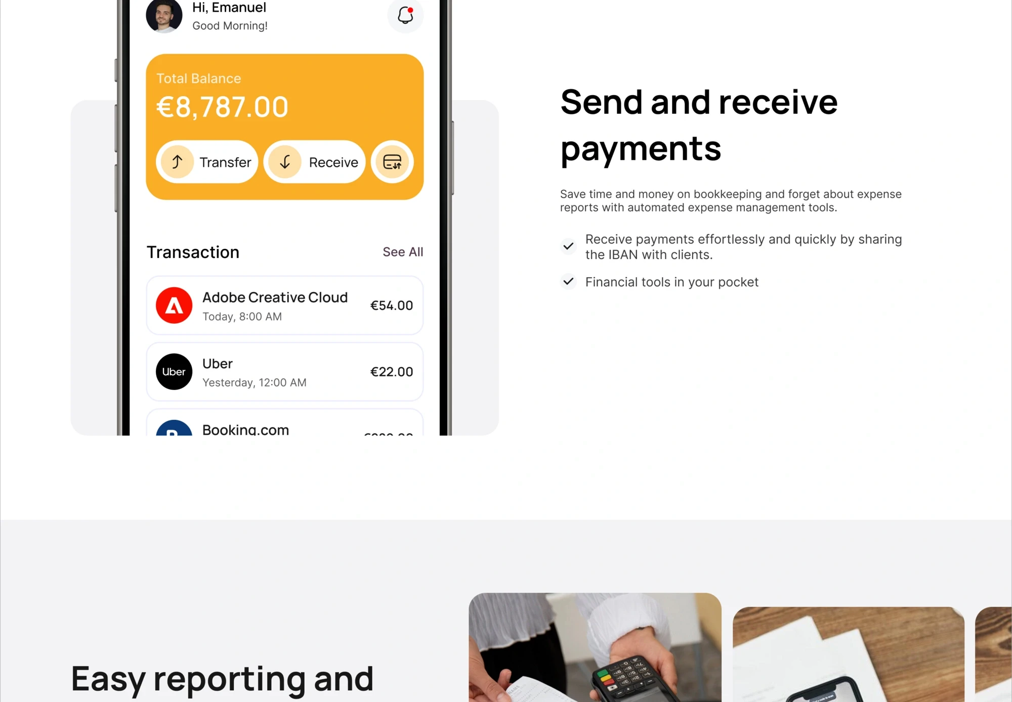 Final design of the Everest's website part 04
