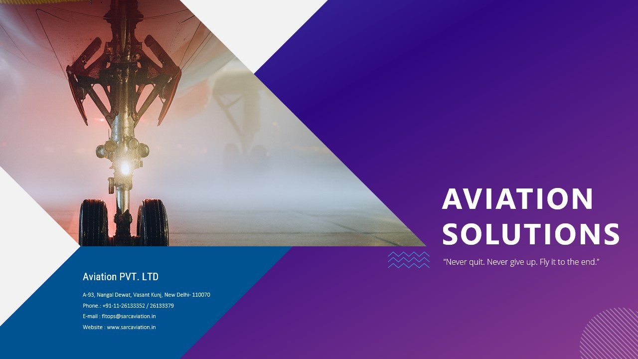 Aviation Solutions: Professional Services for the Aviation Industry