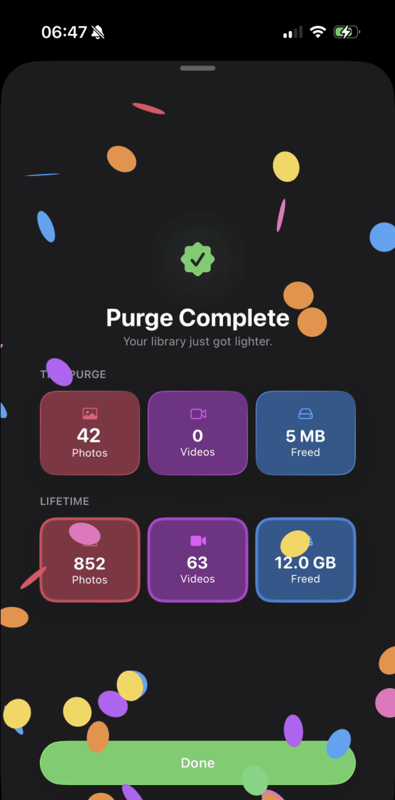 App screenshot